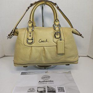 Coach Ashley Keylime Medium Crossbody Purse